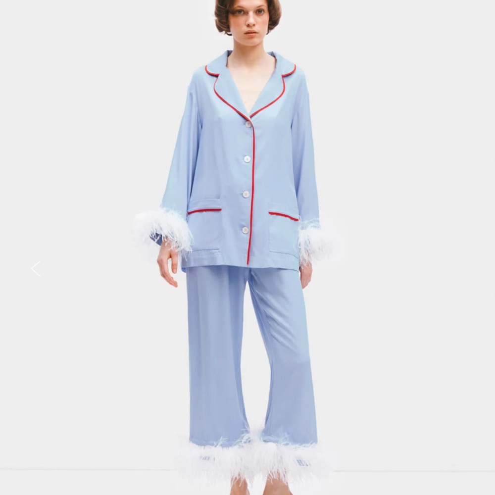 Blue/red pajamas